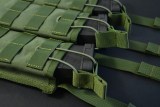 Потрійний підсумок для магазинів Combat Triple. Cordura 1000. Ranger Green
