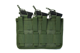 Потрійний підсумок для магазинів Combat Triple. Cordura 1000. Ranger Green