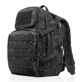 Рюкзак тактичний 40л Bravo Tactical Series. Чорний мультикам
