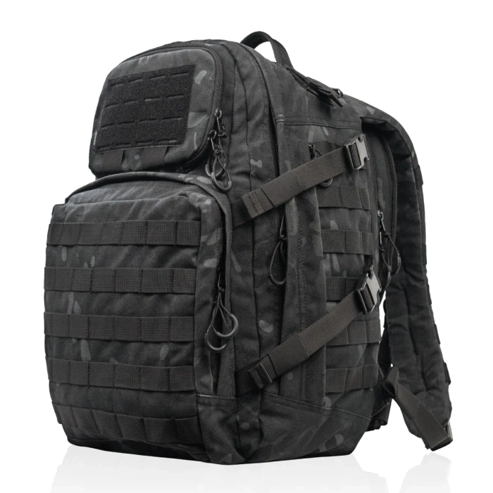 Рюкзак тактичний 40л Bravo Tactical Series. Чорний мультикам